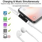 Wholesale New Mini 2-in-1 IP Lighting iOS Multi-Function Connector Adapter with Charge Port and Headphone Jack for iPhone, iDevice (Red)